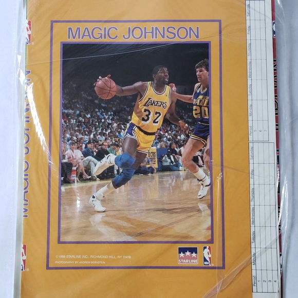 MICHAEL JORDAN AND MAGIC JOHNSON BOOK COVERS - NEW - Picture 11 of 16
